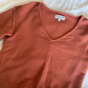 Ribbed madewell shirt